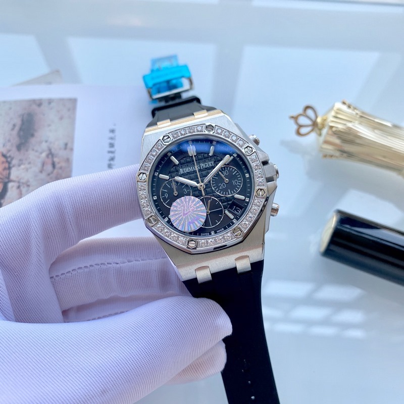 Audemars Piguet Royal Oak Offshore Women's Chronograph 37mm x 11.5mm-4