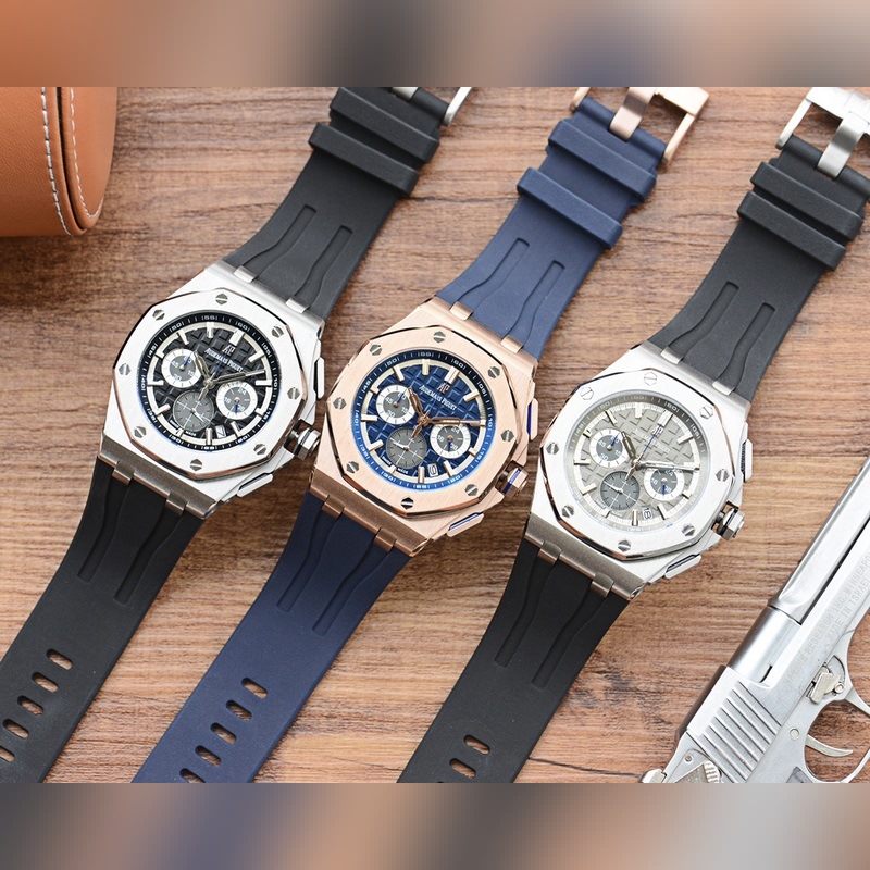 Audemars Piguet Royal Oak Offshore 44.5mm Multi-Function Quartz Replica Watch Model 26480TL-4