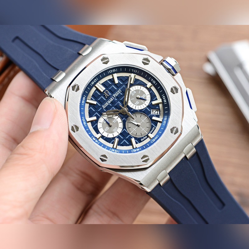 Audemars Piguet Royal Oak Offshore 44.5mm Multi-Function Quartz Replica Watch Model 26480TL-5