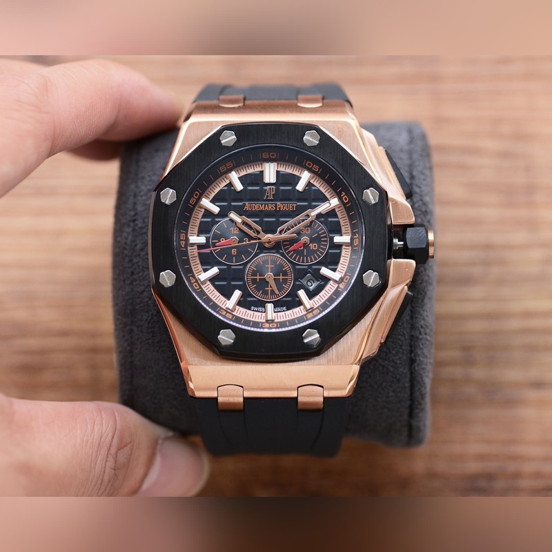 AP Royal Oak Offshore 44mm Replica Watch 14.4mm Thickness-5