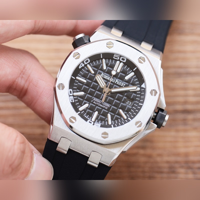 AP Royal Oak 45mm Stainless Steel Men's Replica Watch 14mm Thick-4
