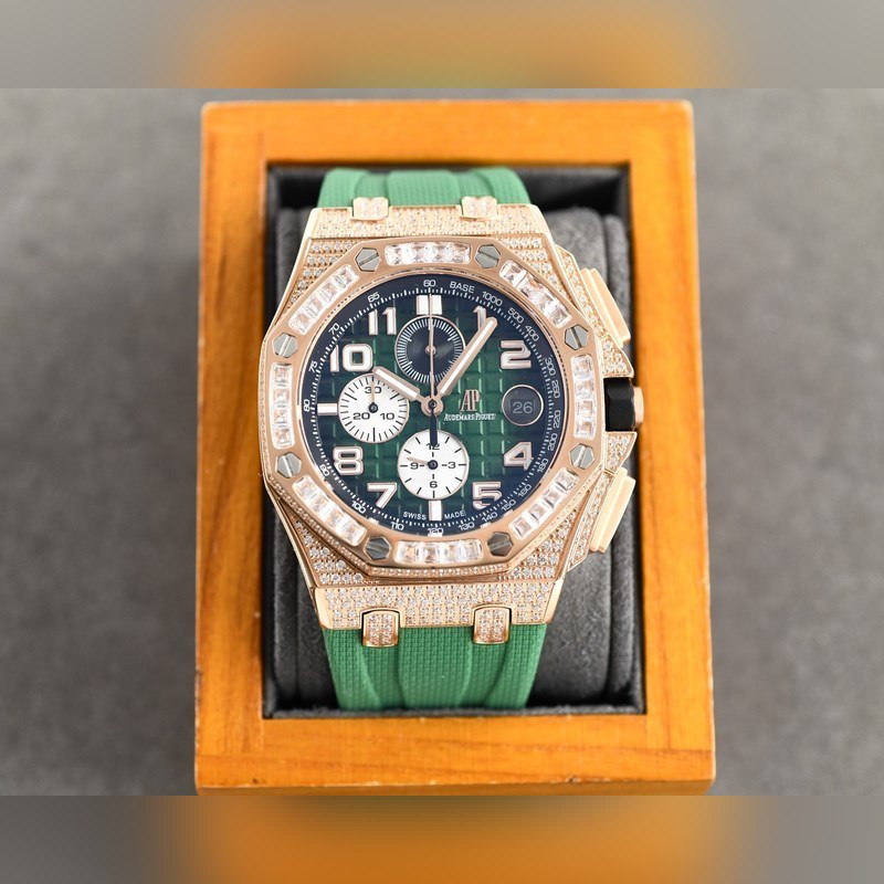 Audemars Piguet Royal Oak Offshore with Swarovski Crystal Starry Sky Square Diamond-5