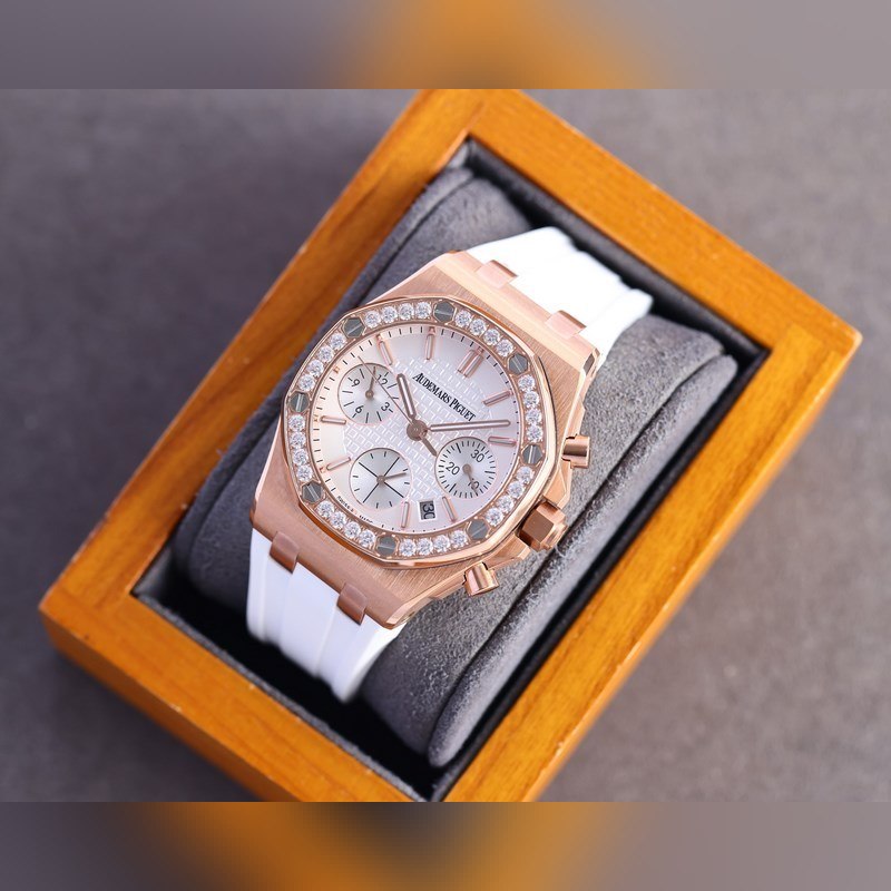 Audemars Piguet Royal Oak Female Chronograph 37mm Luxury Replica Watch-2