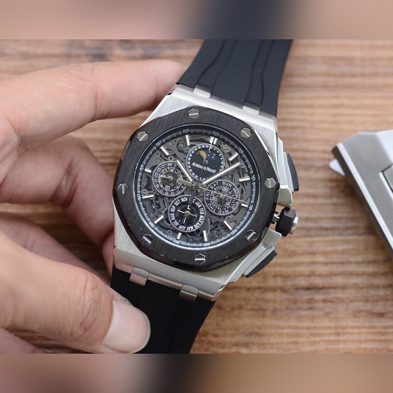 A.P. Royal Oak Offshore Chronograph 44mm Quartz Replica Watch-4