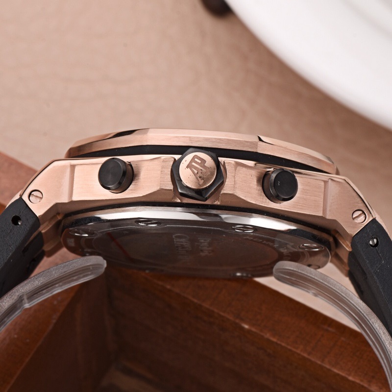 AP Royal Oak 46mm Men's Replica Watch 14mm Thick Luxury Timepiece-6