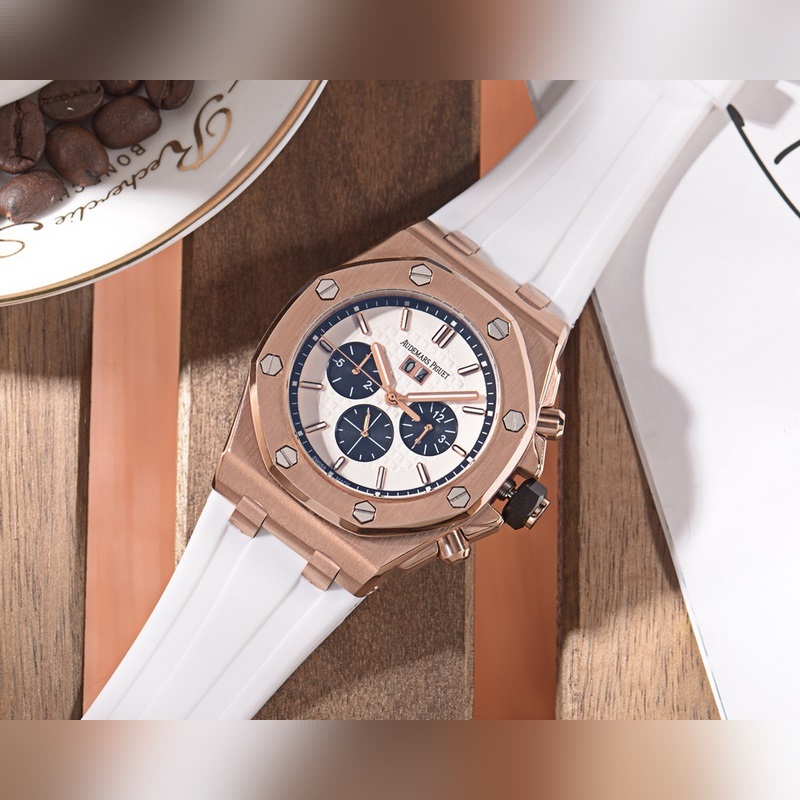 Audemars Piguet Royal Oak 43mm Men's Replica Watch 12mm Thick Luxury Timepiece-5