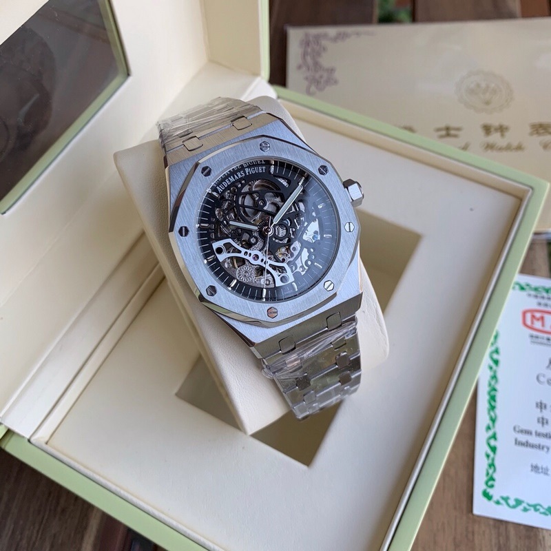 AP Royal Oak Men's Skeleton Replica Watch 45mm 12mm Thick Premium Quality-2