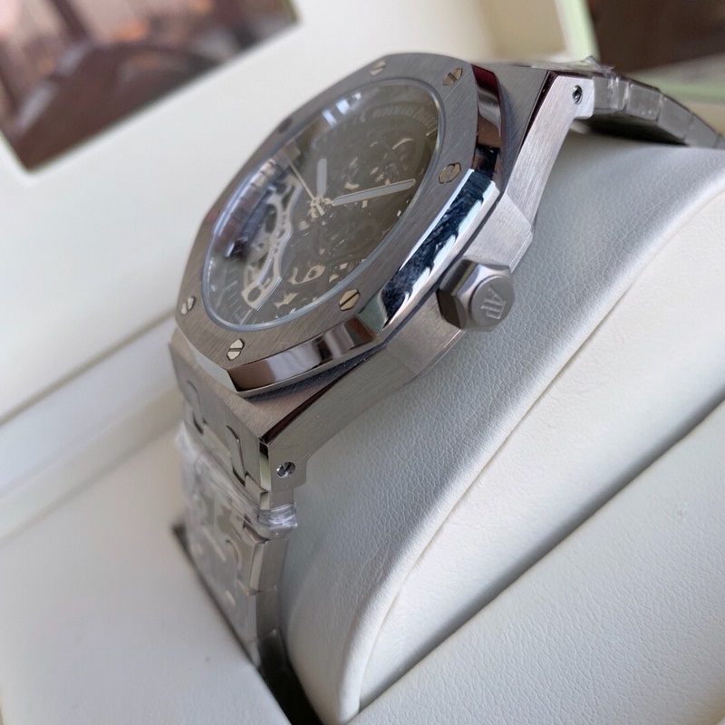 AP Royal Oak Men's Skeleton Replica Watch 45mm 12mm Thick Premium Quality-7