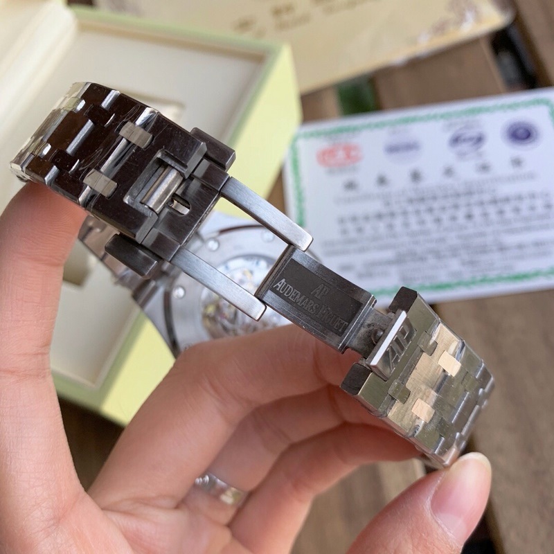 AP Royal Oak Men's Skeleton Replica Watch 45mm 12mm Thick Premium Quality-8