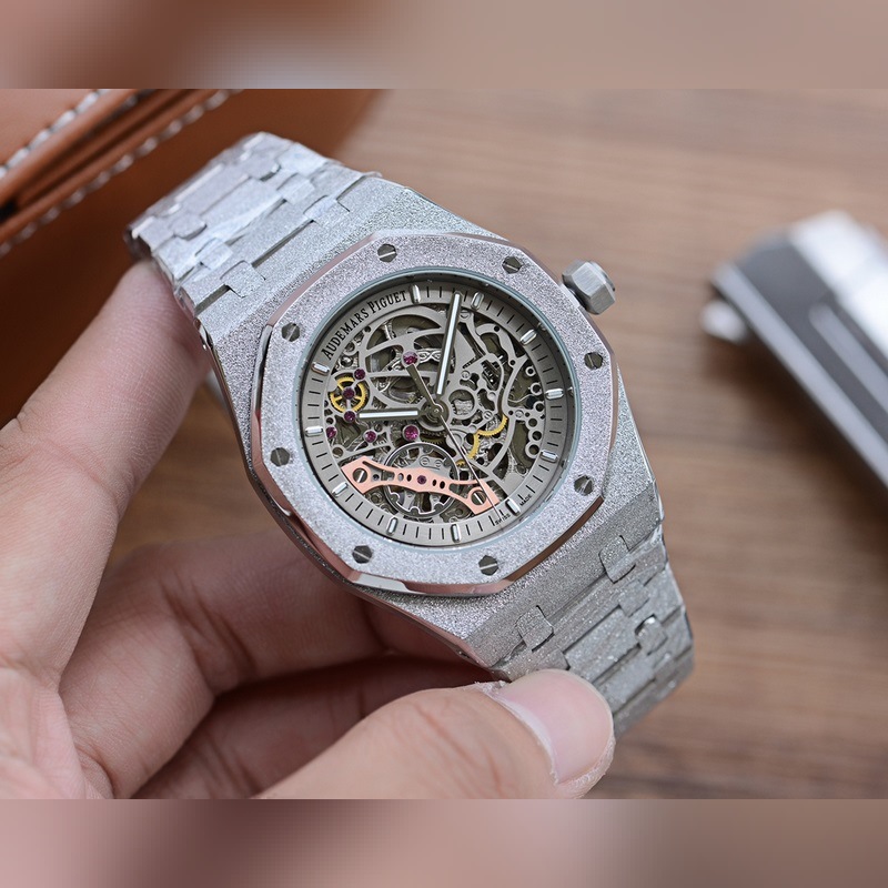 AP Royal Oak 45mm Hollow Luxury Men's Replica Watch-5