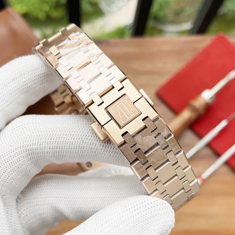 AP Royal Oak Stainless Steel Skeleton Men's Replica Watch 42mm 12mm Thick-8