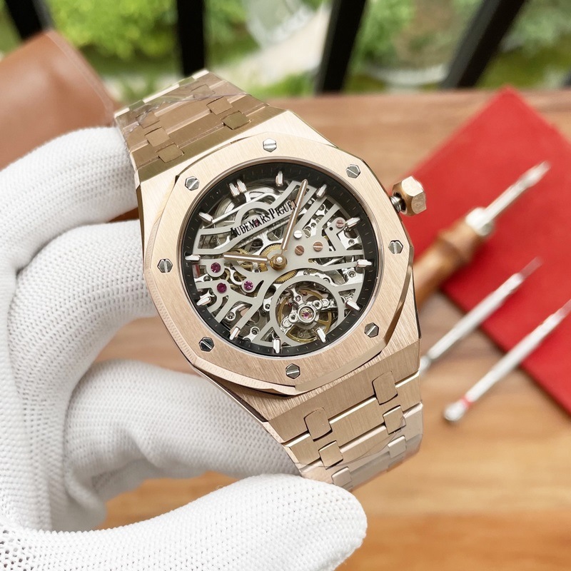 AP Royal Oak Skeleton 42mm Men's Replica Watch Premium Quality-4