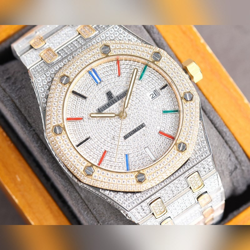 AP Royal Oak Automatic Men's Replica Watch Luxury Timepiece-4