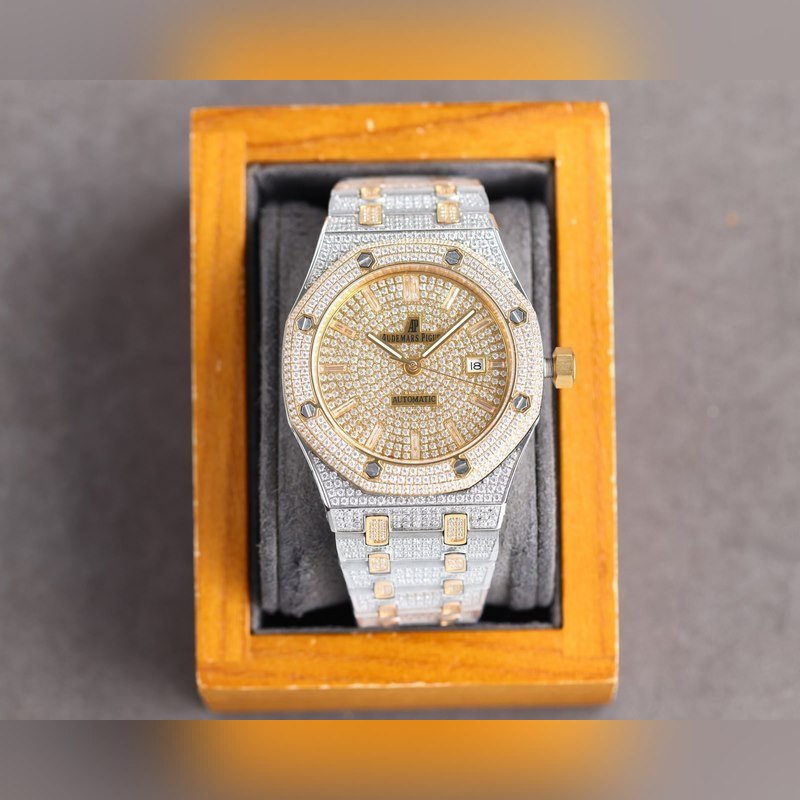 AP Royal Oak Automatic Men's Replica Watch Luxury Timepiece-6