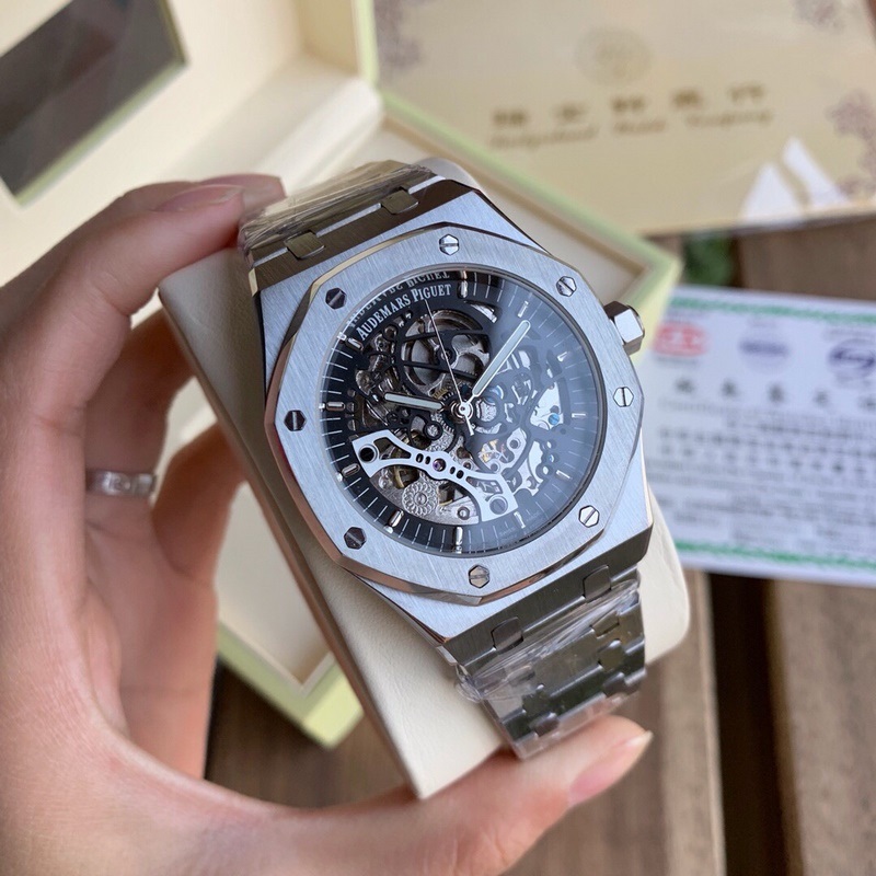 AP Royal Oak Skeleton Luxury Men's Replica Watch with Exquisite Design-3