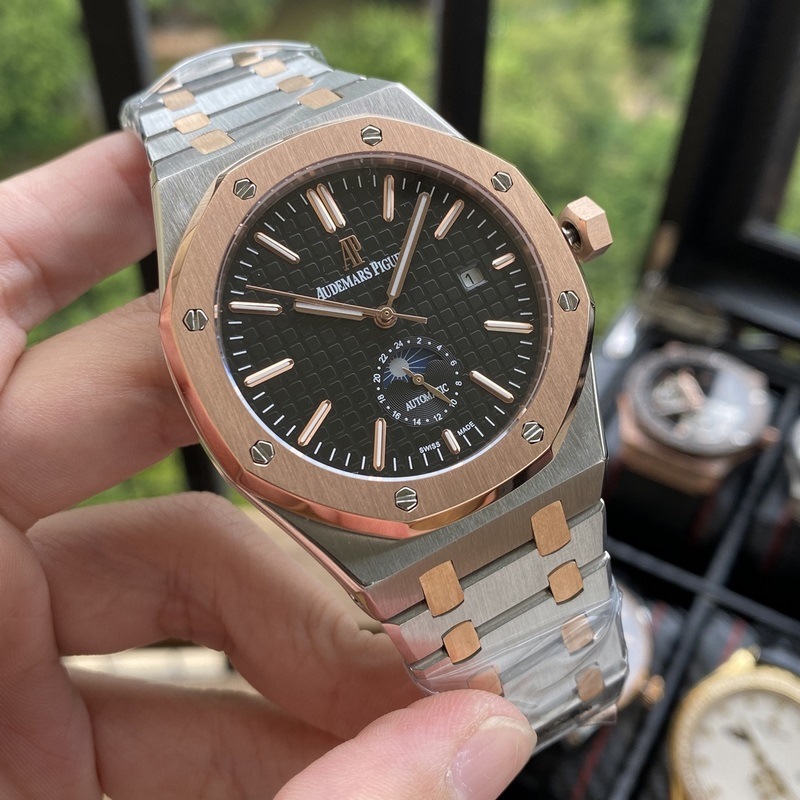 AP Royal Oak Skeleton Men's Replica Watch Latest Design Luxury Quality-5