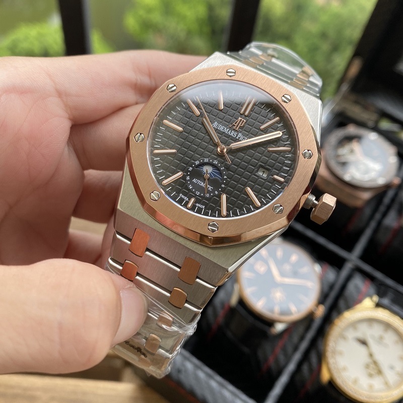 AP Royal Oak Skeleton Men's Replica Watch Latest Design Luxury Quality-7