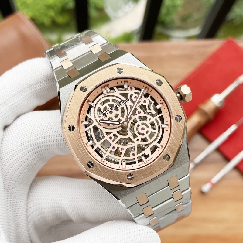 AP Royal Oak Latest Skeleton Luxury Men's Replica Watch-4