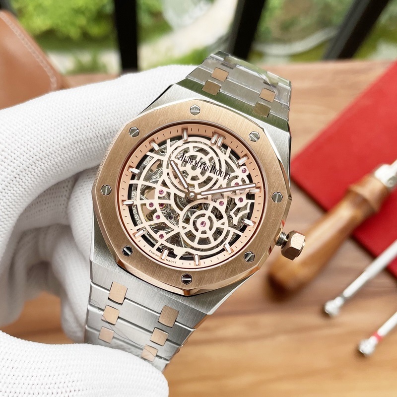 AP Royal Oak Latest Skeleton Luxury Men's Replica Watch-5