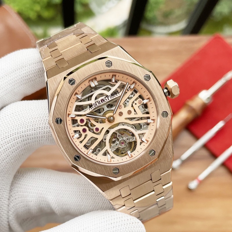 AP Royal Oak Latest Skeleton Luxury Men's Replica Watch-5