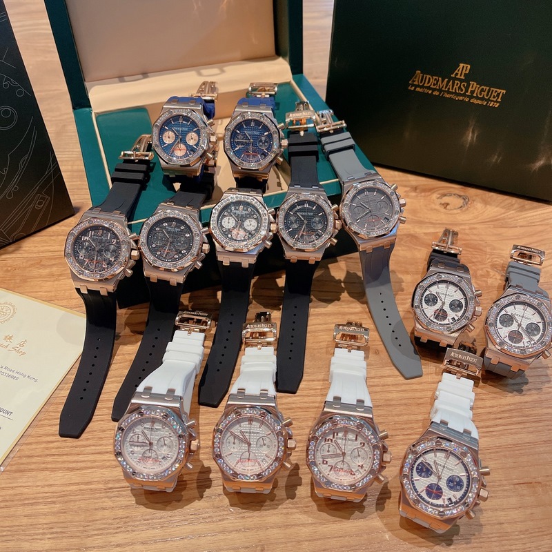 AP Royal Oak Series Diamond Bezel Steel Replica Watch Imported Quality-6