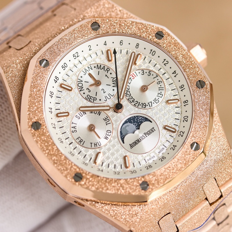 AP Royal Oak Frosted Gold 41mm Model 26574 Series Premium Quality-2