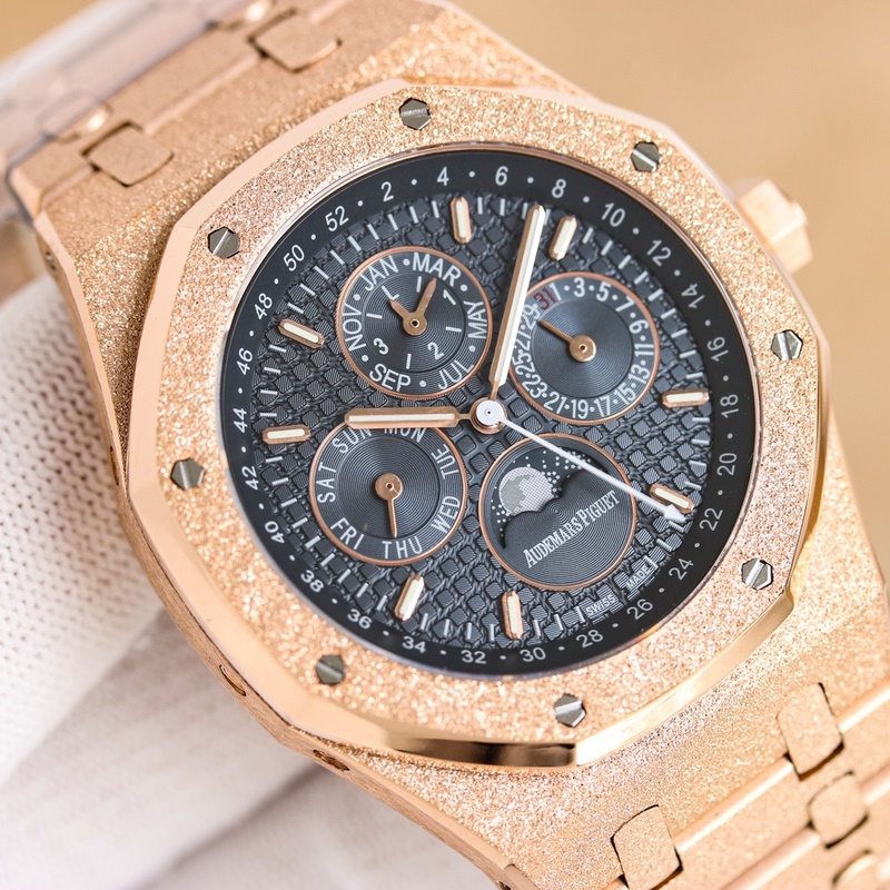 AP Royal Oak Frosted Gold 41mm Model 26574 Series Premium Quality-4
