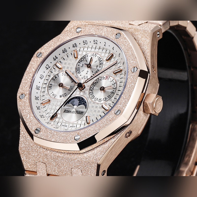 AP Royal Oak Frosted Gold 41mm Model 26574 Premium Quality-2