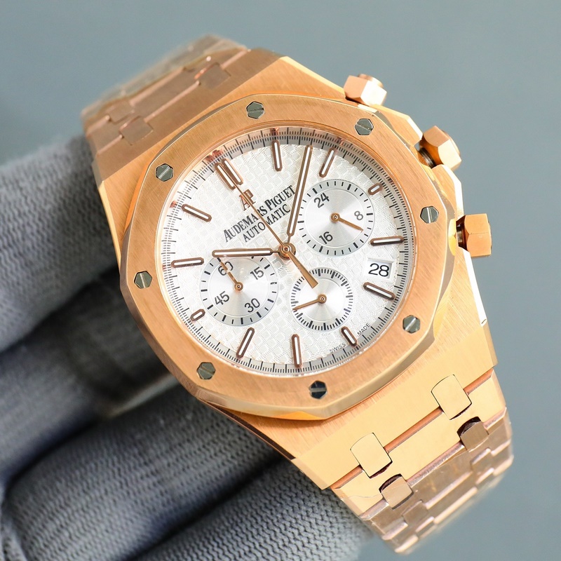 Audemars Piguet Royal Oak 42mm Coated Glass Luxury Replica Watch-5