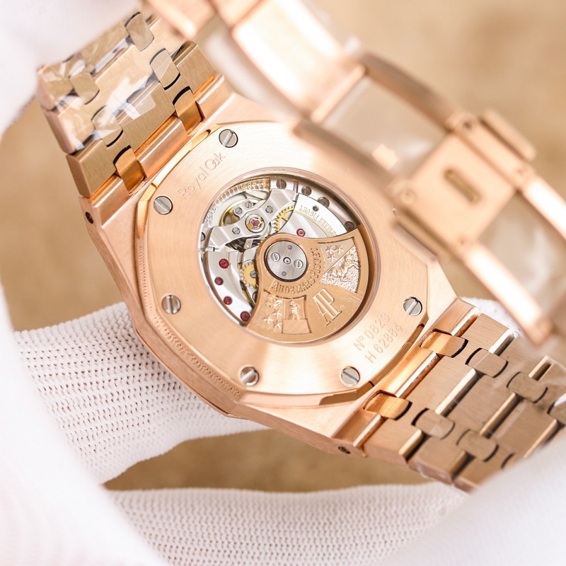 Audemars Piguet Royal Oak Frosted Gold Enhanced Skeletonized Movement-6