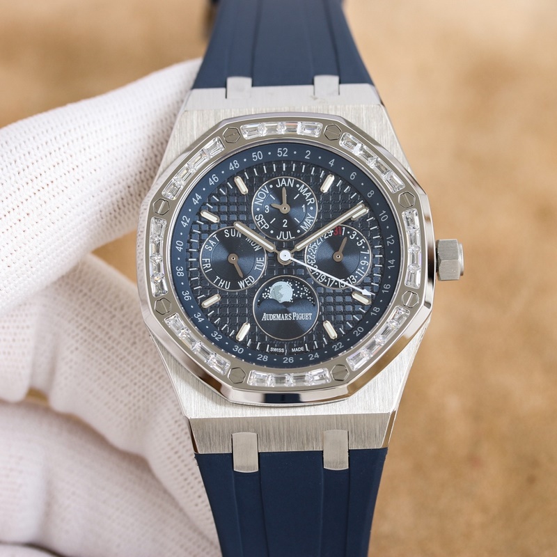 AP Royal Oak 26574ST Men's Replica Watch 41mm Perfect Experience-1