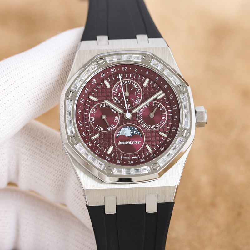 AP Royal Oak 26574ST Men's Replica Watch 41mm Perfect Experience-2