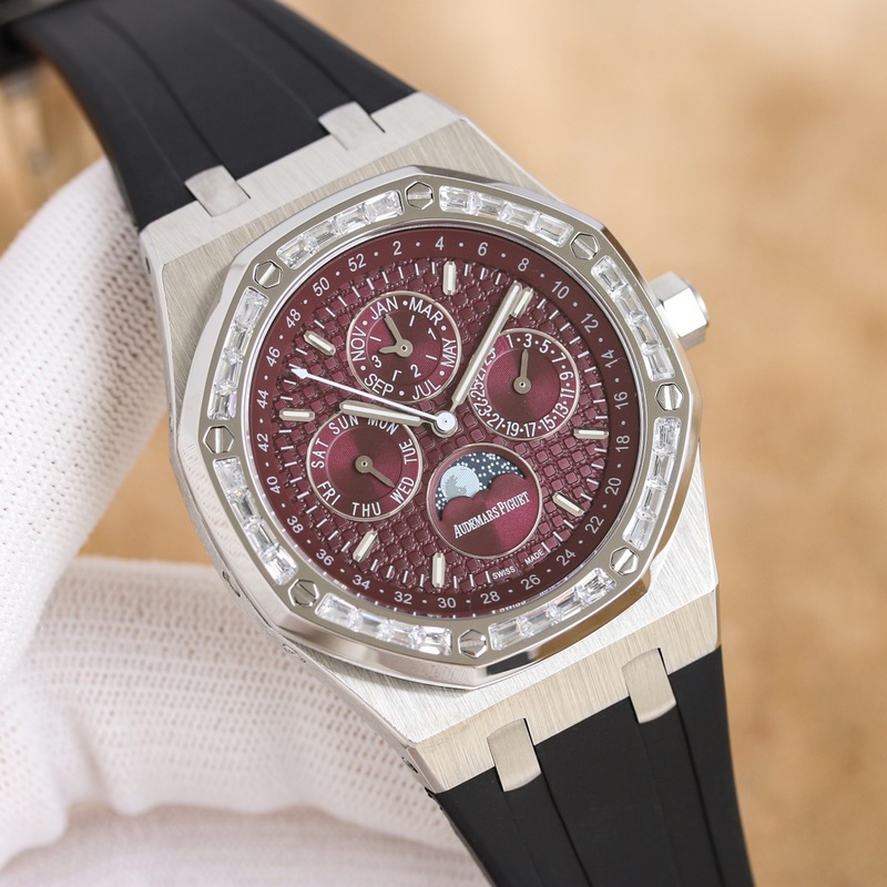 AP Royal Oak 26574ST Men's Replica Watch 41mm Perfect Experience-3