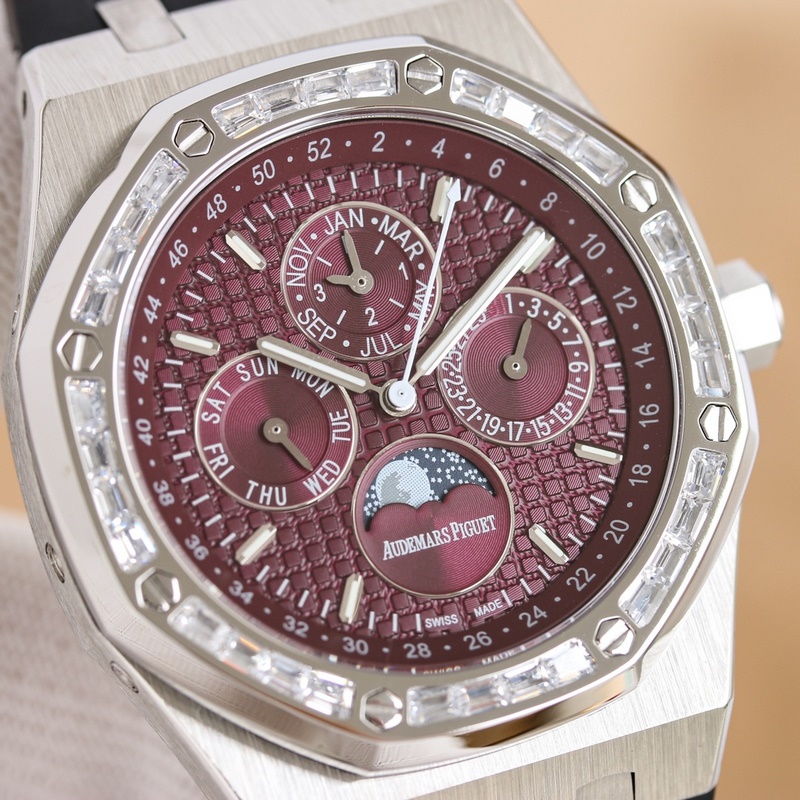 AP Royal Oak 26574ST Men's Replica Watch 41mm Perfect Experience-5