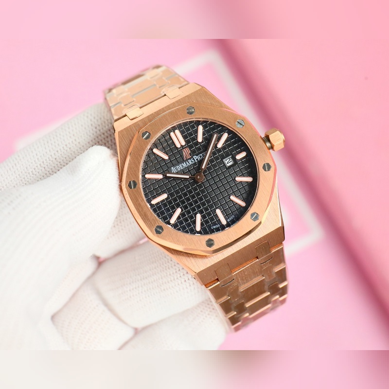 Audemars Piguet Royal Oak Lady Tapisserie Dial Luxury Replica Watch-4