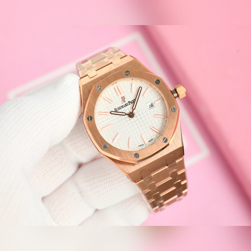 Audemars Piguet Royal Oak Lady Tapisserie Dial Luxury Replica Watch-6