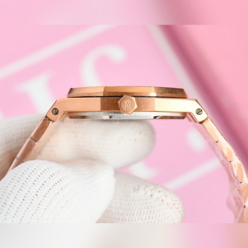 Audemars Piguet Royal Oak Lady Tapisserie Dial Luxury Replica Watch-7