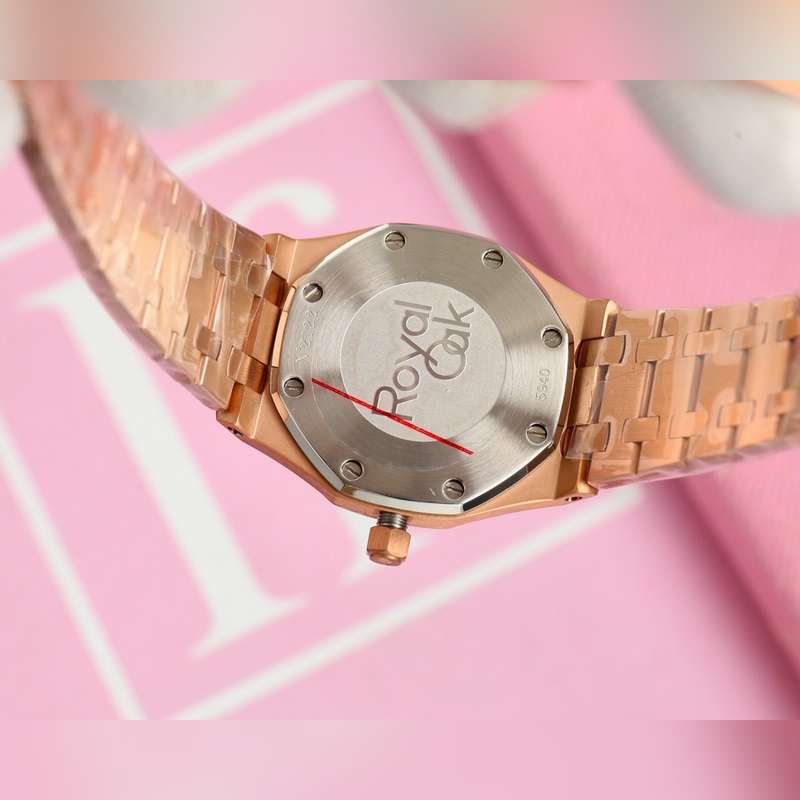 Audemars Piguet Royal Oak Lady Tapisserie Dial Luxury Replica Watch-8