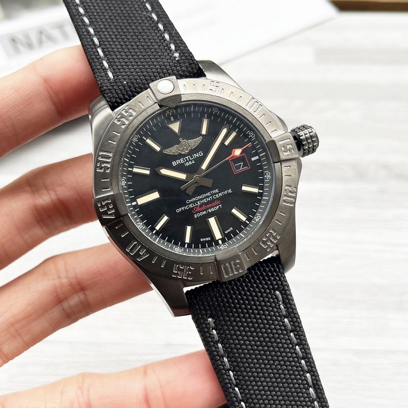 Breitling Superocean Series 44mm 316 Stainless Steel Authentic Timepiece-4