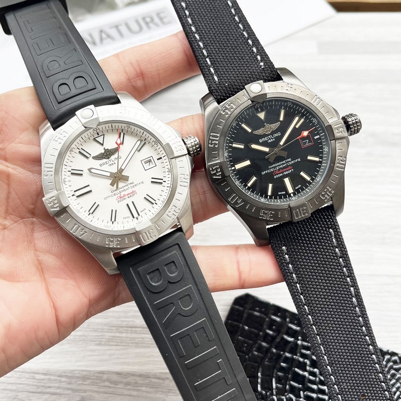 Breitling Superocean Series 44mm 316 Stainless Steel Authentic Timepiece-6