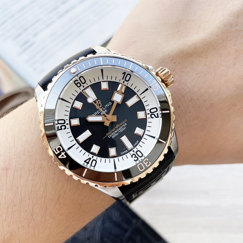 Breitling Superocean Series Exquisite Aesthetics and Commanding Presence-4