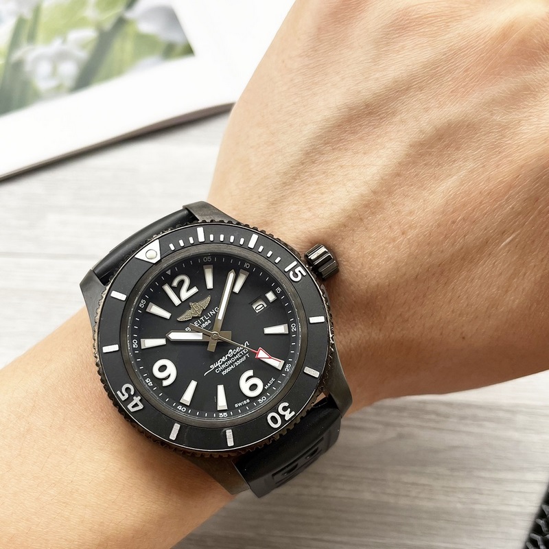 Breitling Superocean Series 44mm 316 Stainless Steel-2