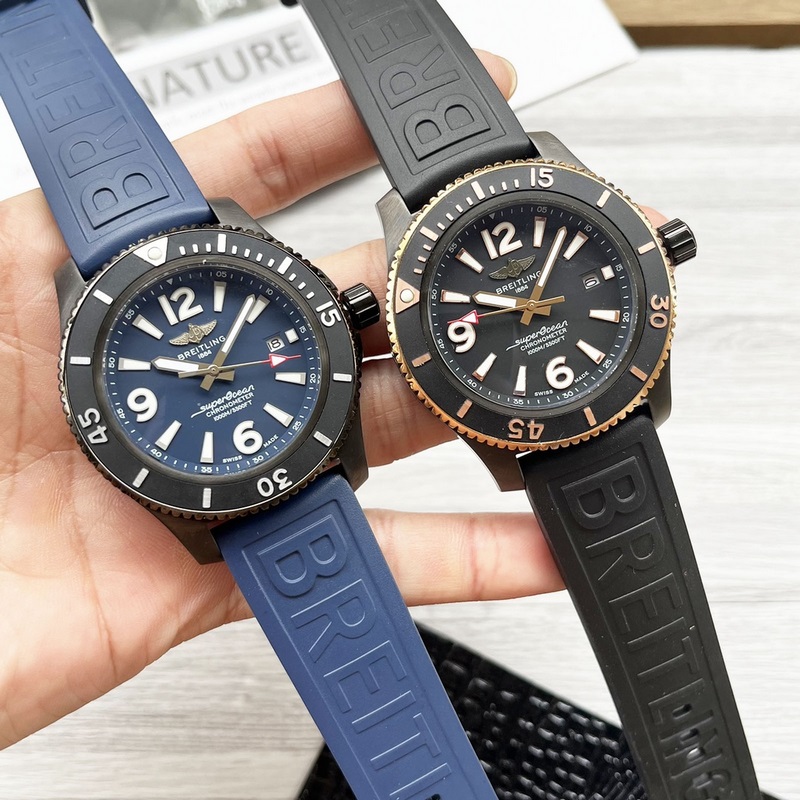 Breitling Superocean Series 44mm 316 Stainless Steel-5