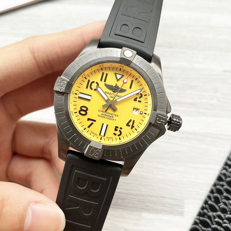 Breitling Superocean Series 44mm 316 Stainless Steel Authentic Replica Watch-4