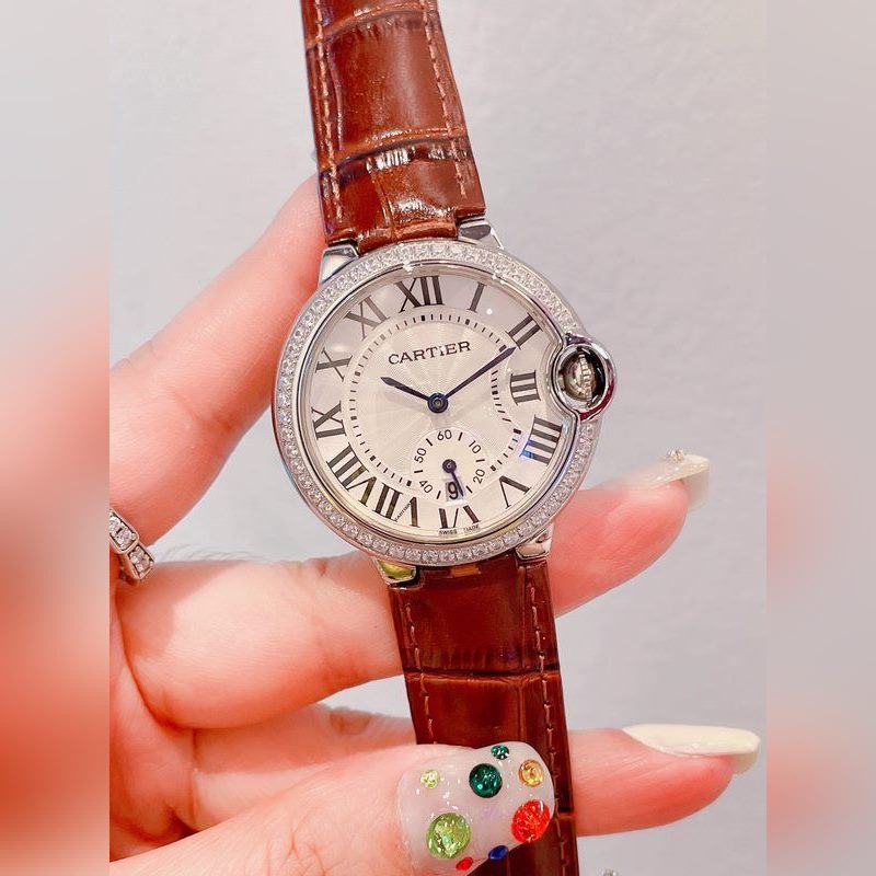 Cartier Ballon Bleu 36mm Women's Replica Watch-2