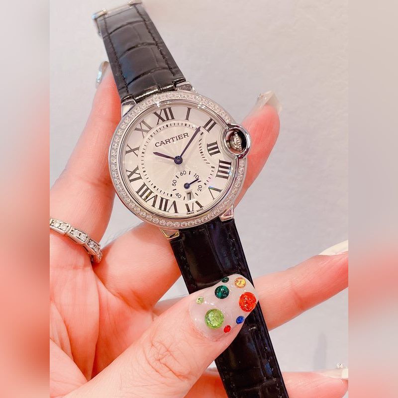 Cartier Ballon Bleu 36mm Women's Replica Watch-4