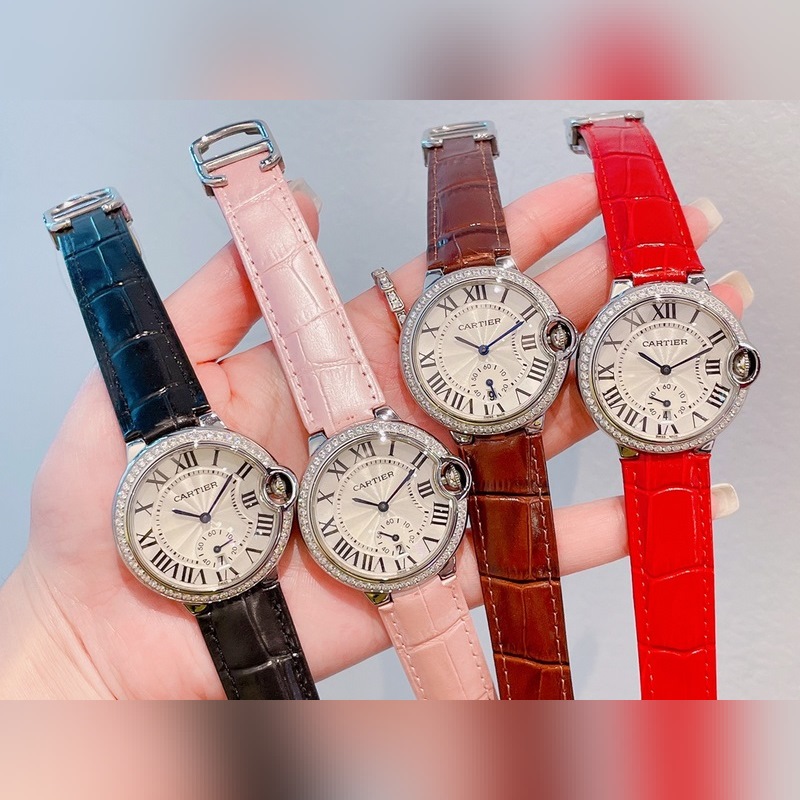 Cartier Ballon Bleu 36mm Women's Replica Watch-5