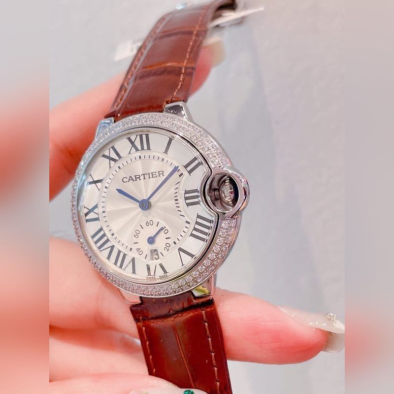 Cartier Ballon Bleu 36mm Women's Replica Watch Luxury Timepiece-4