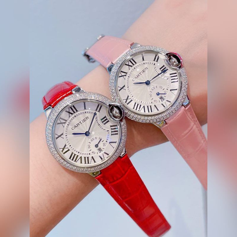 Cartier Ballon Bleu 36mm Women's Replica Watch Luxury Timepiece-8