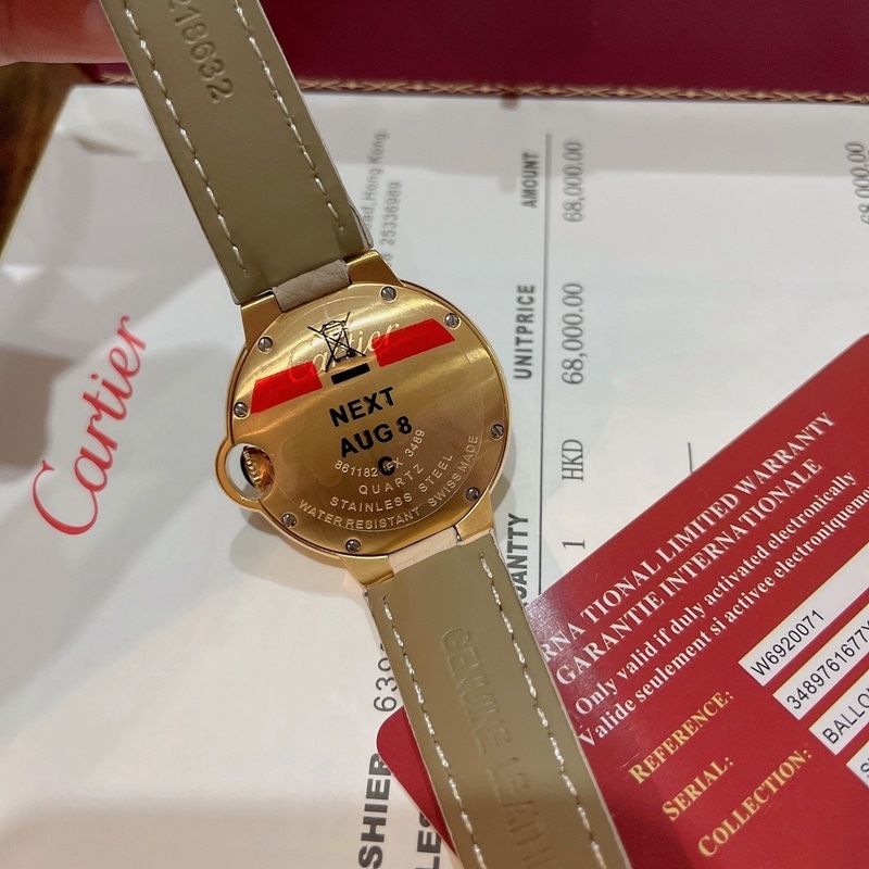 Cartier Ballon Bleu 33mm Replica Watch Elegant Swiss Timepiece-5